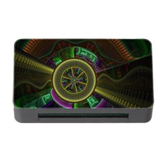 Fractal Threads Colorful Pattern Memory Card Reader with CF