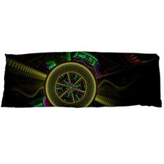 Fractal Threads Colorful Pattern Body Pillow Case (Dakimakura)