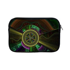 Fractal Threads Colorful Pattern Apple iPad Mini Zipper Cases