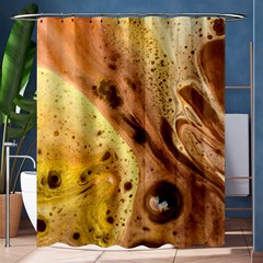 Abstract Art Modern Detail Macro Shower Curtain 60  X 72  (medium)  by Wegoenart