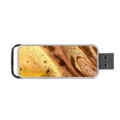 Abstract Art Modern Detail Macro Portable Usb Flash (two Sides) by Wegoenart