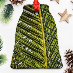 Palm Fronds Palm Palm Leaf Plant Bell Ornament (two Sides) by Wegoenart