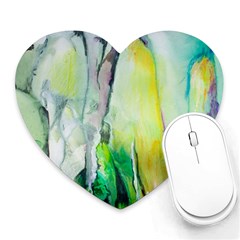 Art Abstract Modern Abstract Heart Mousepads by Wegoenart