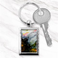 Art Abstract Painting Abstract Key Chains (rectangle)  by Wegoenart