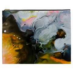 Art Abstract Painting Abstract Cosmetic Bag (xxxl) by Wegoenart