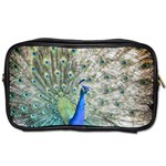 Peacock Bird Colorful Plumage Toiletries Bag (Two Sides) Front