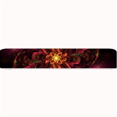 Floral Fractal Glow Flower Design Small Bar Mats