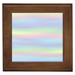 Holographic Foil Pastels Wallpaper Framed Tiles