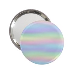 Holographic Foil Pastels Wallpaper 2 25  Handbag Mirrors by Wegoenart