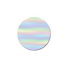 Holographic Foil Pastels Wallpaper Golf Ball Marker by Wegoenart