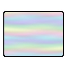 Holographic Foil Pastels Wallpaper Fleece Blanket (small) by Wegoenart