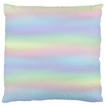 Holographic Foil Pastels Wallpaper Large Cushion Case (Two Sides) Front