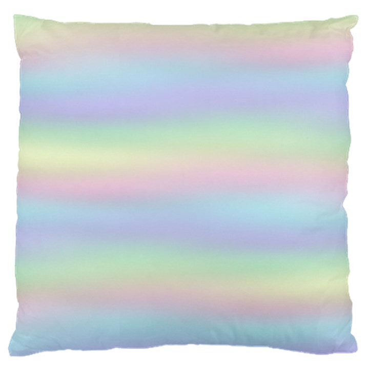 Holographic Foil Pastels Wallpaper Large Cushion Case (Two Sides)