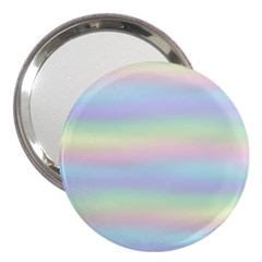 Holographic Foil Pastels Wallpaper 3  Handbag Mirrors by Wegoenart