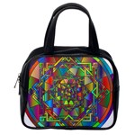 Mandala Star Interlocked Classic Handbag (One Side) Front