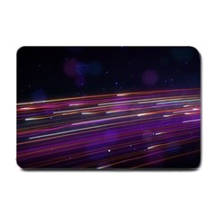 Abstract Cosmos Space Particle Small Doormat  by Wegoenart