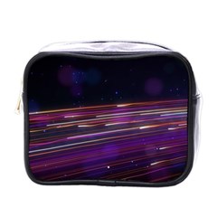 Abstract Cosmos Space Particle Mini Toiletries Bag (one Side) by Wegoenart