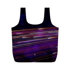 Abstract Cosmos Space Particle Full Print Recycle Bag (m) by Wegoenart