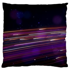 Abstract Cosmos Space Particle Standard Flano Cushion Case (two Sides) by Wegoenart