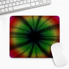 Sunflower Digital Flower Black Hole Large Mousepads by Wegoenart