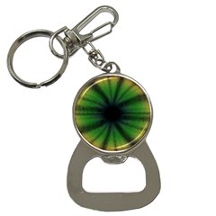 Sunflower Digital Flower Black Hole Bottle Opener Key Chains by Wegoenart