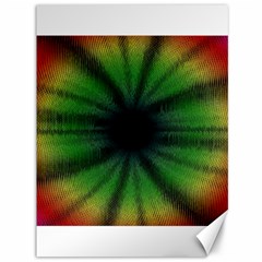 Sunflower Digital Flower Black Hole Canvas 36  X 48  by Wegoenart