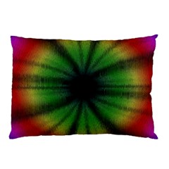 Sunflower Digital Flower Black Hole Pillow Case