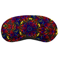 Kaleidoscope Pattern Ornament Sleeping Masks by Wegoenart