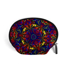 Kaleidoscope Pattern Ornament Accessory Pouch (small) by Wegoenart