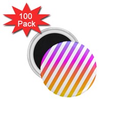 Abstract Lines Mockup Oblique 1 75  Magnets (100 Pack)  by Wegoenart