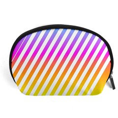 Abstract Lines Mockup Oblique Accessory Pouch (large) by Wegoenart