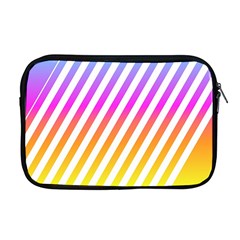 Abstract Lines Mockup Oblique Apple Macbook Pro 17  Zipper Case by Wegoenart