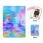 Background Drips Fluid Colorful Playing Cards Single Design Back