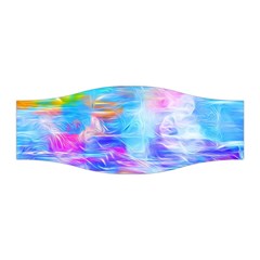 Background Drips Fluid Colorful Stretchable Headband by Wegoenart