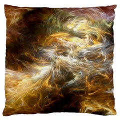 Fractal Background Color Colorful Large Cushion Case (two Sides) by Wegoenart