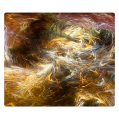 Fractal Background Color Colorful Double Sided Flano Blanket (small)  by Wegoenart