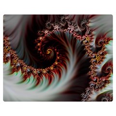 Digital Fractal Fractals Fantasy Double Sided Flano Blanket (medium)  by Wegoenart