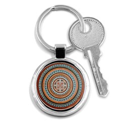 Mandala Art Painting Acrylic Key Chains (round)  by Wegoenart