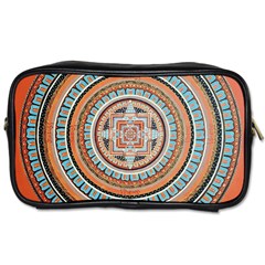 Mandala Art Painting Acrylic Toiletries Bag (one Side) by Wegoenart