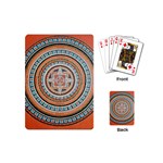 Mandala Art Painting Acrylic Playing Cards (Mini) Back