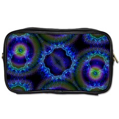 Kaleidoscope Art Pattern Ornament Toiletries Bag (one Side) by Wegoenart