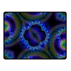 Kaleidoscope Art Pattern Ornament Double Sided Fleece Blanket (small)  by Wegoenart