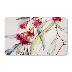 Plant Nature Flowers Foliage Magnet (rectangular) by Wegoenart