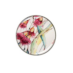 Plant Nature Flowers Foliage Hat Clip Ball Marker (4 Pack) by Wegoenart