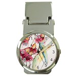 Plant Nature Flowers Foliage Money Clip Watches Front