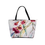 Plant Nature Flowers Foliage Classic Shoulder Handbag Front