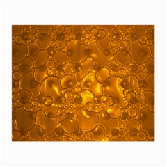 Bubbles Circles Template Texture Small Glasses Cloth (2-side) by Wegoenart