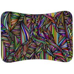 Abstract Background Velour Seat Head Rest Cushion by Wegoenart