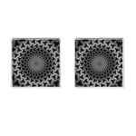 Pattern Abstract Graphic District Cufflinks (Square) Front(Pair)