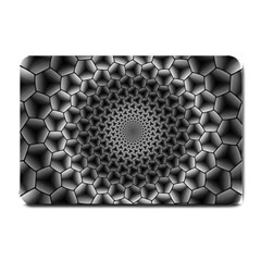 Pattern Abstract Graphic District Small Doormat  by Wegoenart